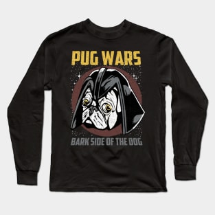 Funny Cute Pug Wars Dog Lover Long Sleeve T-Shirt